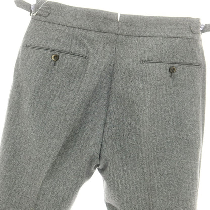 【中古】ピーティーゼロウーノ PT01 Evo fit ウール ドレススラックスパンツ グレー【 46 】【 状態ランクC 】【 メンズ 】