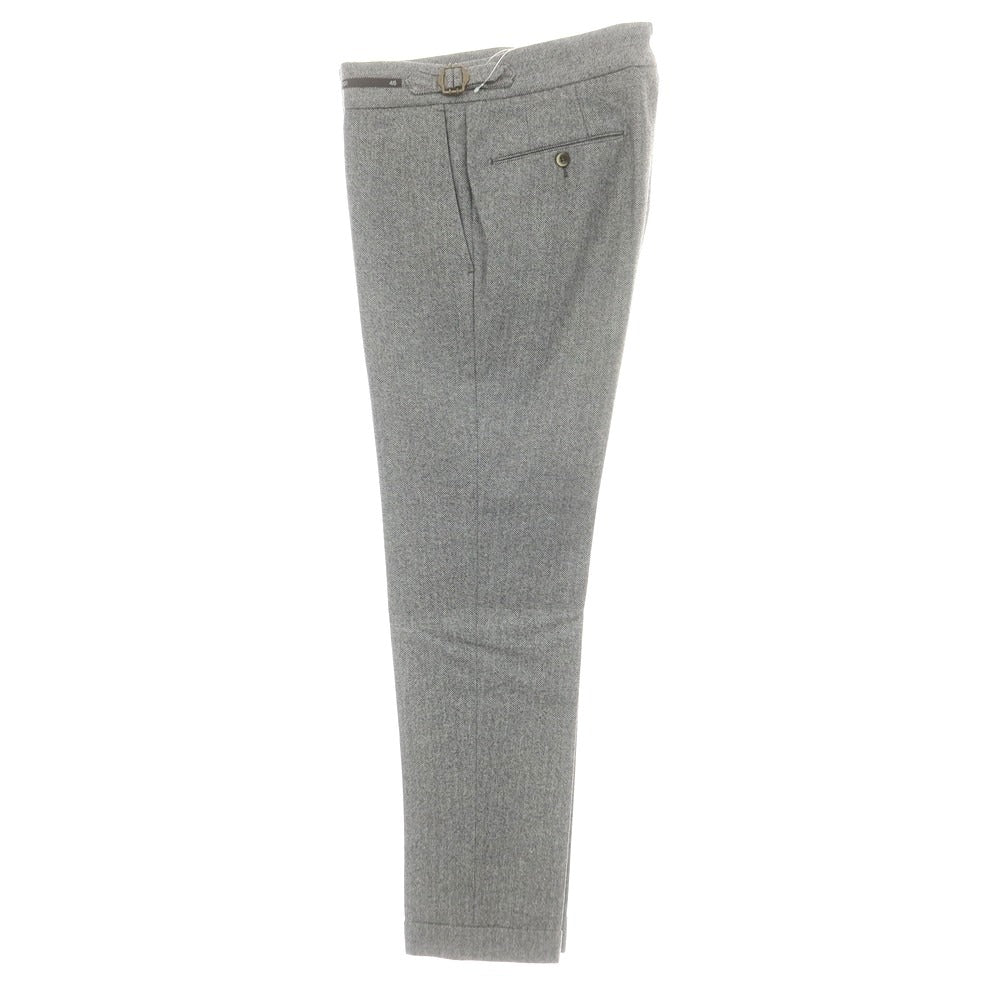 【中古】ピーティーゼロウーノ PT01 Evo fit ウール ドレススラックスパンツ グレー【 46 】【 状態ランクC 】【 メンズ 】