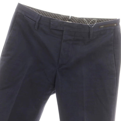 【中古】ピーティーゼロウーノ PT01 Skinny fit ストレッチコットン カジュアルスラックスパンツ ネイビー【 46 】【 状態ランクC 】【 メンズ 】