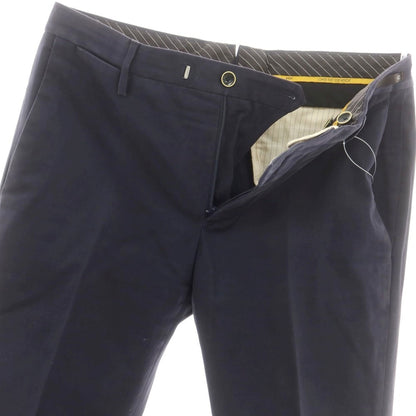【中古】ピーティーゼロウーノ PT01 Skinny fit ストレッチコットン カジュアルスラックスパンツ ネイビー【 46 】【 状態ランクC 】【 メンズ 】