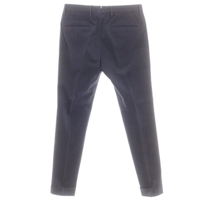 【中古】ピーティーゼロウーノ PT01 Skinny fit ストレッチコットン カジュアルスラックスパンツ ネイビー【 46 】【 状態ランクC 】【 メンズ 】