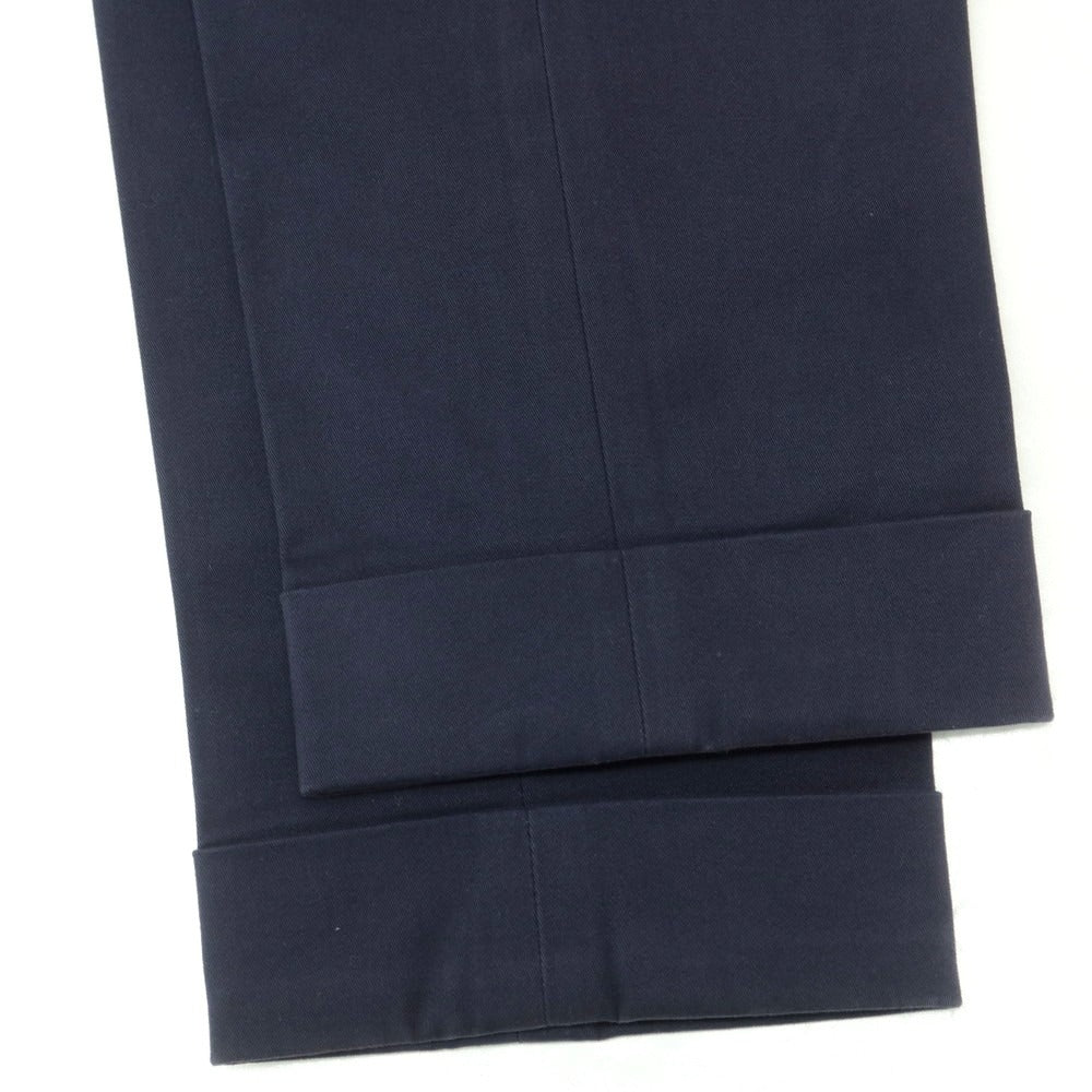【中古】ピーティーゼロウーノ PT01 Skinny fit ストレッチコットン カジュアルスラックスパンツ ネイビー【 46 】【 状態ランクC 】【 メンズ 】
