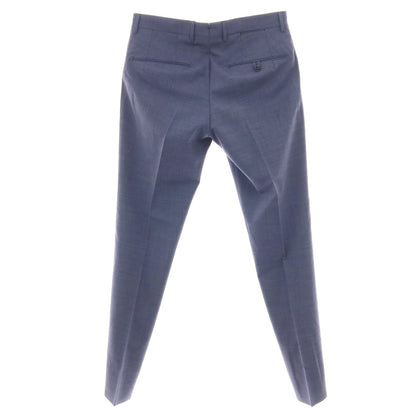 【中古】ベルウィッチ BERWICH ストレッチ ポリエステルウール ドレススラックスパンツ ライトネイビー【サイズ46】【 状態ランクA 】【 メンズ 】