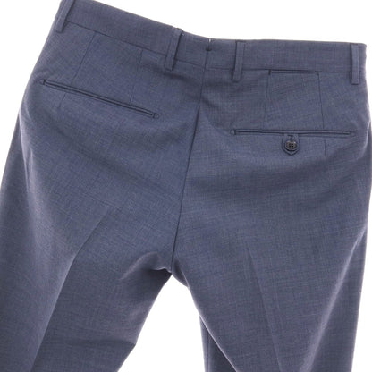 【中古】ベルウィッチ BERWICH ストレッチ ポリエステルウール ドレススラックスパンツ ライトネイビー【サイズ46】【 状態ランクA 】【 メンズ 】