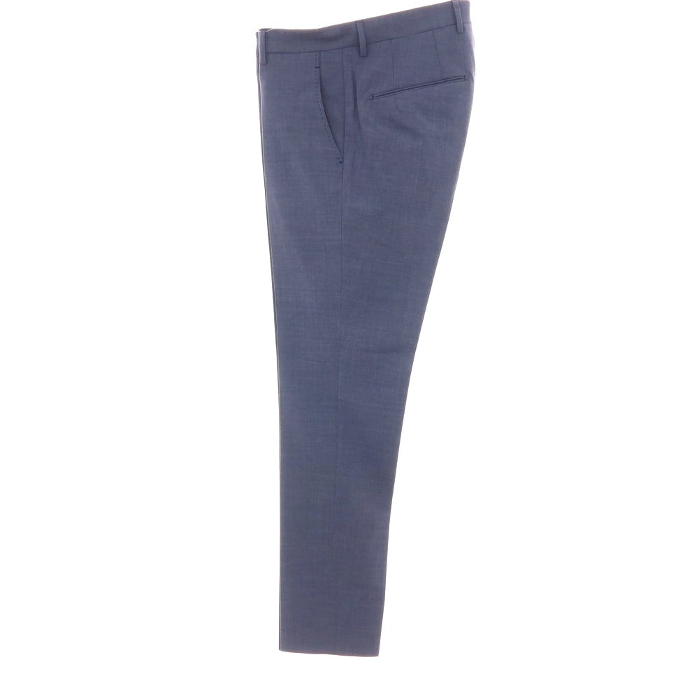 【中古】ベルウィッチ BERWICH ストレッチ ポリエステルウール ドレススラックスパンツ ライトネイビー【サイズ46】【 状態ランクA 】【 メンズ 】