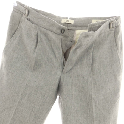 【中古】ジーティーアー G.T.A ストレッチウール ドレススラックスパンツ ライトグレー【 46 】【 状態ランクC 】【 メンズ 】