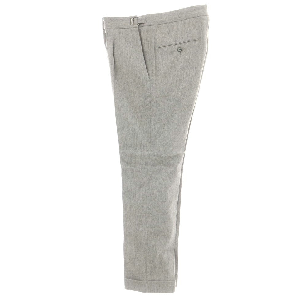 【中古】ジーティーアー G.T.A ストレッチウール ドレススラックスパンツ ライトグレー【 46 】【 状態ランクC 】【 メンズ 】