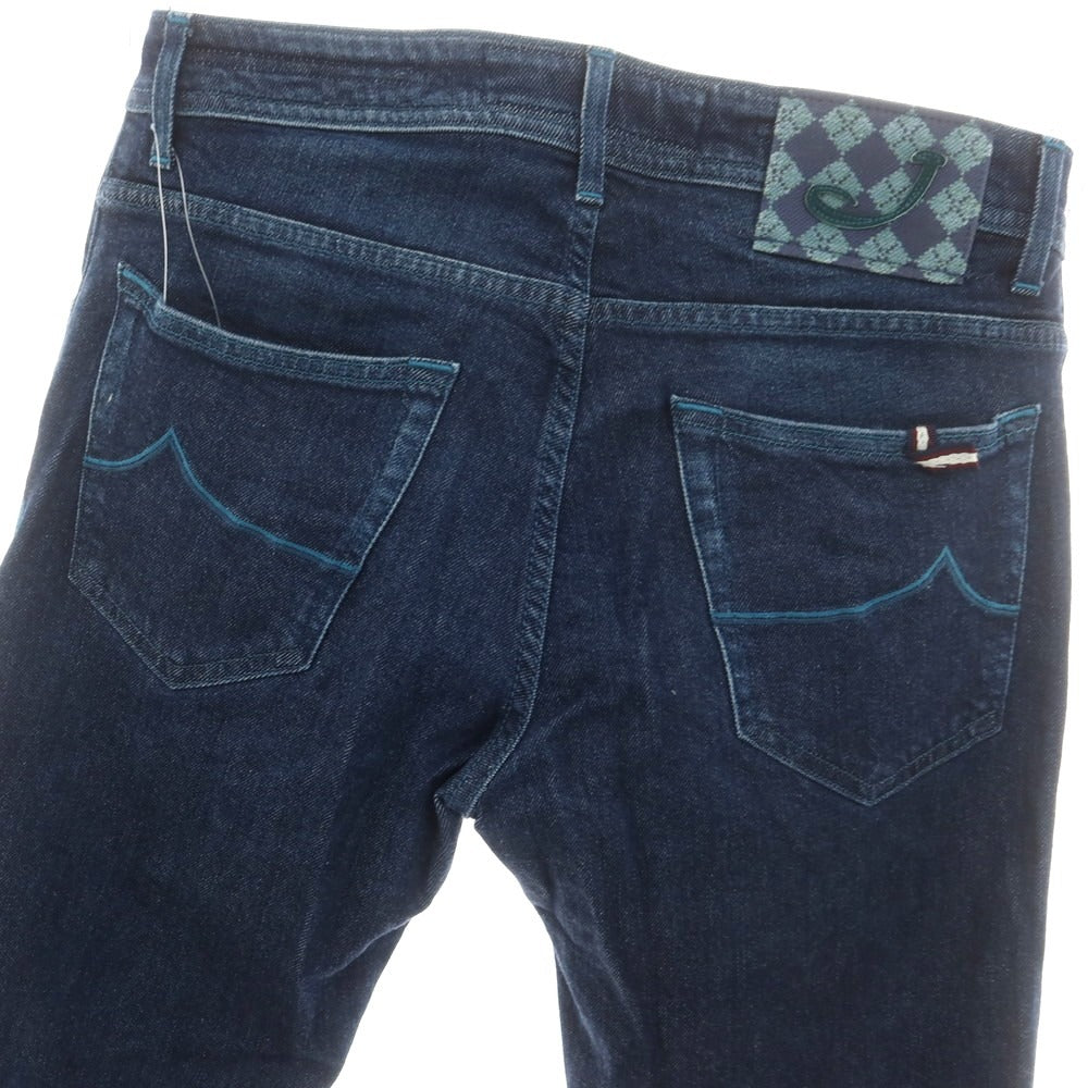 【中古】ヤコブコーエン JACOB COHEN J622 COMFORT ストレッチ デニムパンツ ジーンズ ネイビー【 32 】【 状態ランクB 】【 メンズ 】