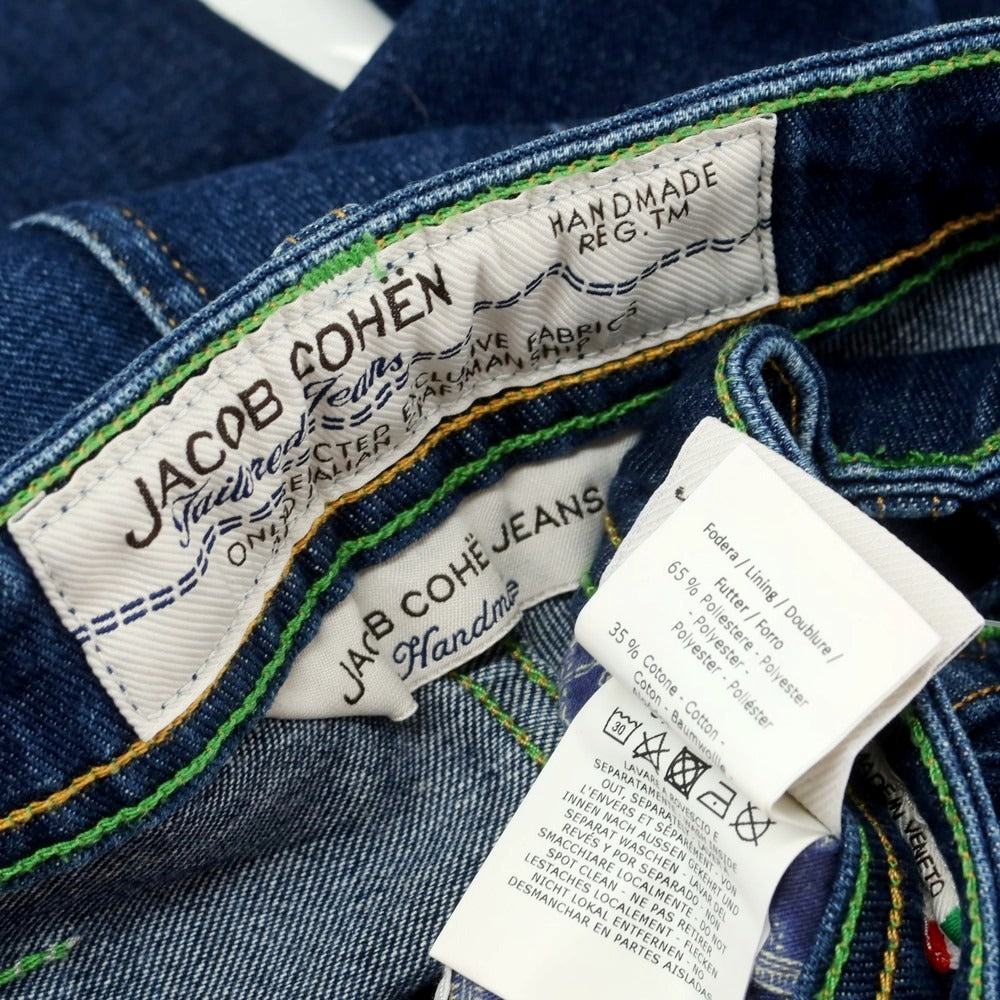 【中古】ヤコブコーエン JACOB COHEN PW622 COMFORT ストレッチ デニムパンツ ジーンズ ネイビー【 31 】【 状態ランクB 】【 メンズ 】