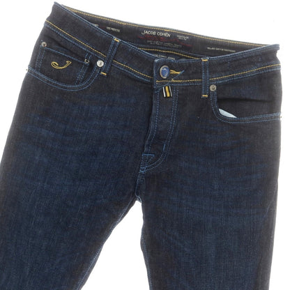 【中古】ヤコブコーエン JACOB COHEN J688 LAMBRETTA COMFORT ストレッチ デニムパンツ ジーンズ ネイビー【 31 】【 状態ランクB 】【 メンズ 】