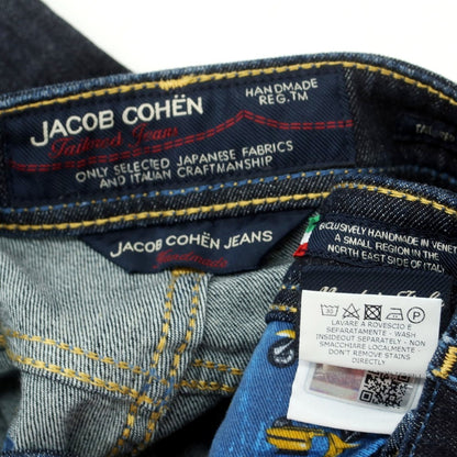 【中古】ヤコブコーエン JACOB COHEN J688 LAMBRETTA COMFORT ストレッチ デニムパンツ ジーンズ ネイビー【 31 】【 状態ランクB 】【 メンズ 】