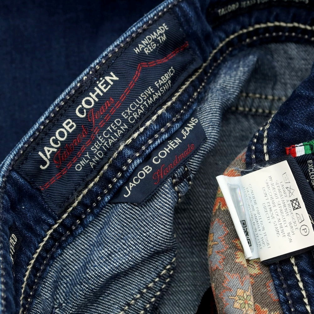 【中古】ヤコブコーエン JACOB COHEN J622 デニムパンツ ジーンズ ネイビー【 30 】【 状態ランクB 】【 メンズ 】