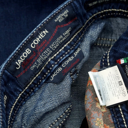 【中古】ヤコブコーエン JACOB COHEN J622 デニムパンツ ジーンズ ネイビー【 30 】【 状態ランクB 】【 メンズ 】