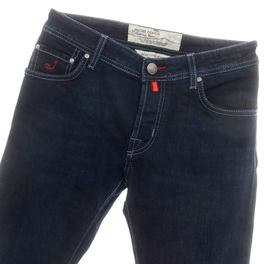【中古】ヤコブコーエン JACOB COHEN PW622 COMFORT ストレッチ デニムパンツ ジーンズ ダークネイビー【 31 】【 状態ランクB 】【 メンズ 】