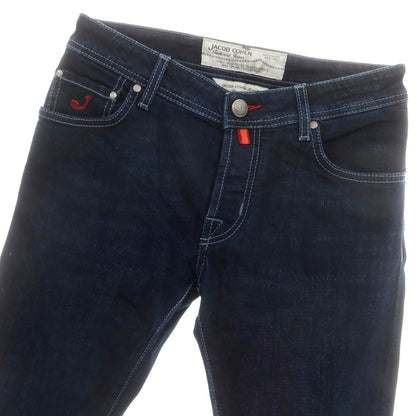 【中古】ヤコブコーエン JACOB COHEN PW622 COMFORT ストレッチ デニムパンツ ジーンズ ダークネイビー【 31 】【 状態ランクB 】【 メンズ 】