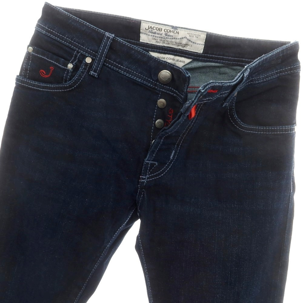 【中古】ヤコブコーエン JACOB COHEN PW622 COMFORT ストレッチ デニムパンツ ジーンズ ダークネイビー【 31 】【 状態ランクB 】【 メンズ 】