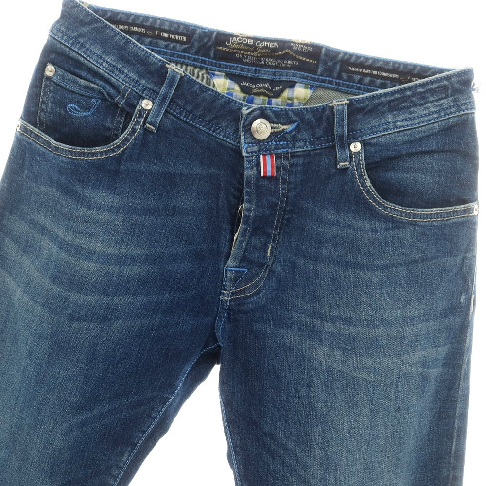 【中古】ヤコブコーエン JACOB COHEN J622 LTD COMFORT ストレッチ デニムパンツ ジーンズ ダークブルー【 31 】【 状態ランクB 】【 メンズ 】
