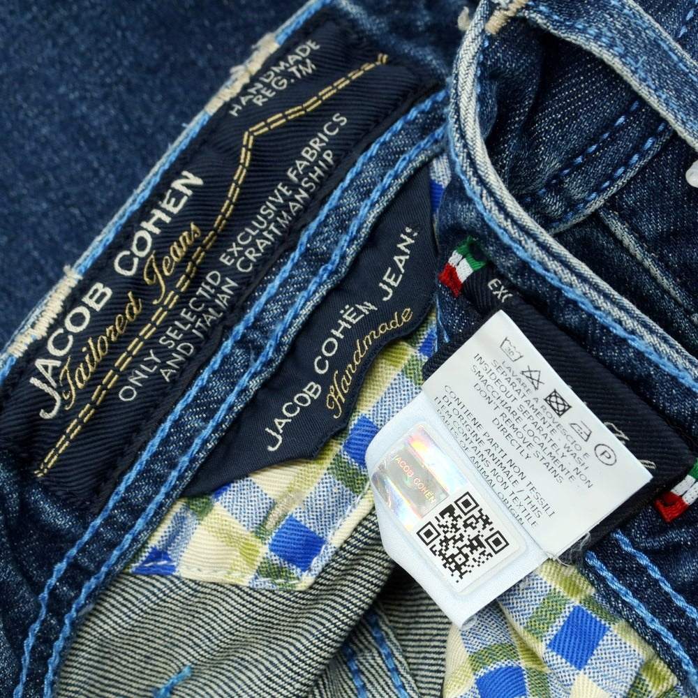 【中古】ヤコブコーエン JACOB COHEN J622 LTD COMFORT ストレッチ デニムパンツ ジーンズ ダークブルー【 31 】【 状態ランクB 】【 メンズ 】