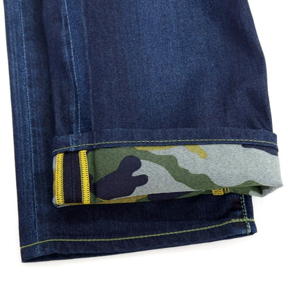 【中古】ヤコブコーエン JACOB COHEN J622 COMF- ストレッチ コットンポリエステル デニムパンツ ネイビー【サイズ31】【 状態ランクB 】【 メンズ 】