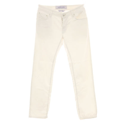 【中古】ヤコブコーエン JACOB COHEN J622 SLIM COMF- ストレッチ コットンリヨセル 5ポケットパンツ ホワイト【サイズ31】【 状態ランクC 】【 メンズ 】