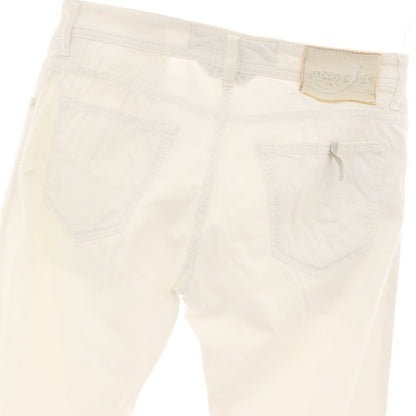【中古】ヤコブコーエン JACOB COHEN J622 SLIM COMF- ストレッチ コットンリヨセル 5ポケットパンツ ホワイト【サイズ31】【 状態ランクC 】【 メンズ 】