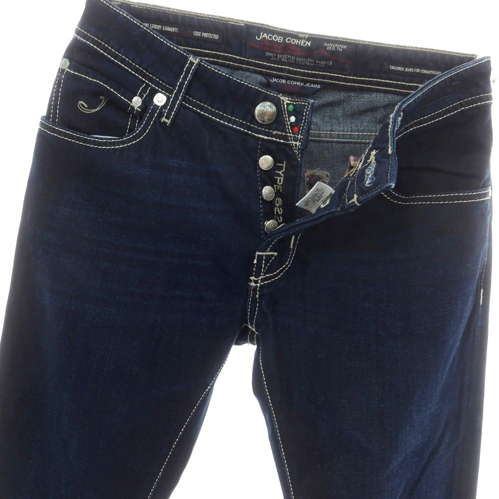 【中古】ヤコブコーエン JACOB COHEN J622 デニムパンツ ジーンズ ダークネイビー【 29 】【 状態ランクA 】【 メンズ 】