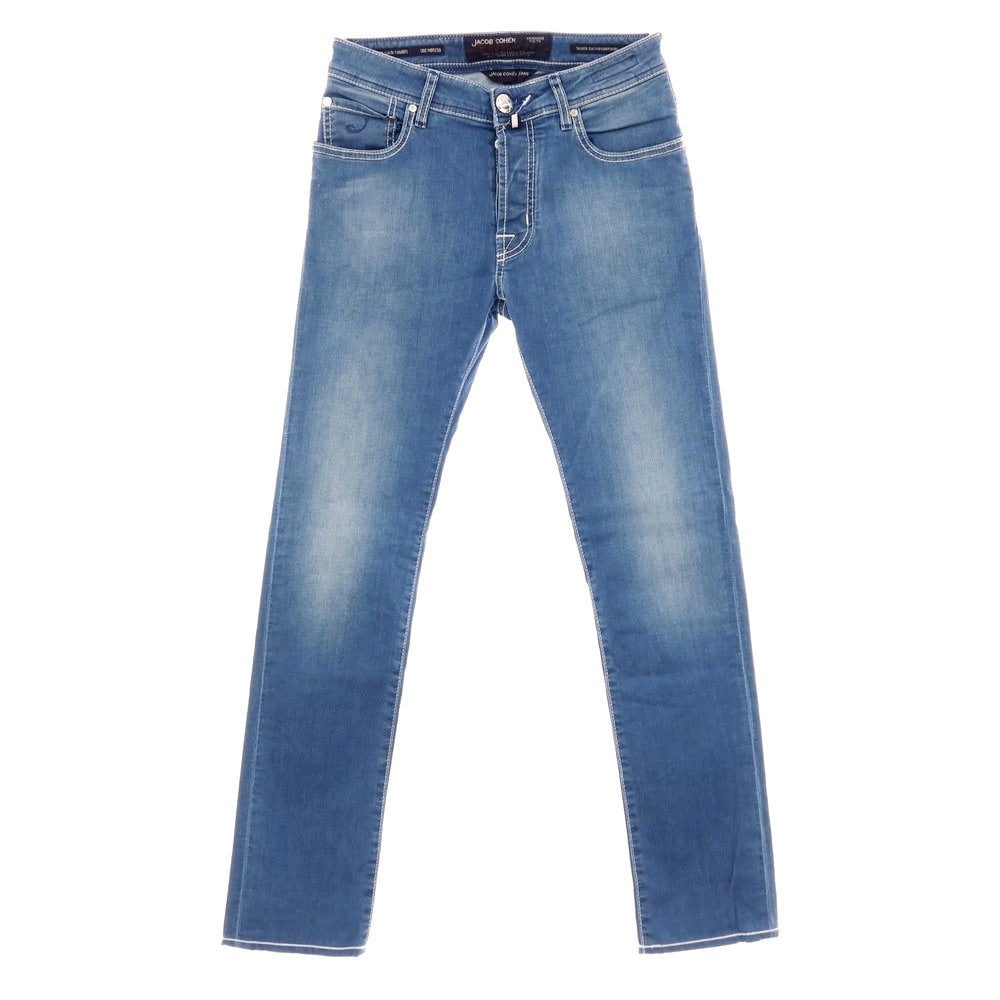 【中古】ヤコブコーエン JACOB COHEN J688 COMF- ストレッチ コットンポリエステル デニムパンツ ブルー【サイズ30】【 状態ランクB 】【 メンズ 】