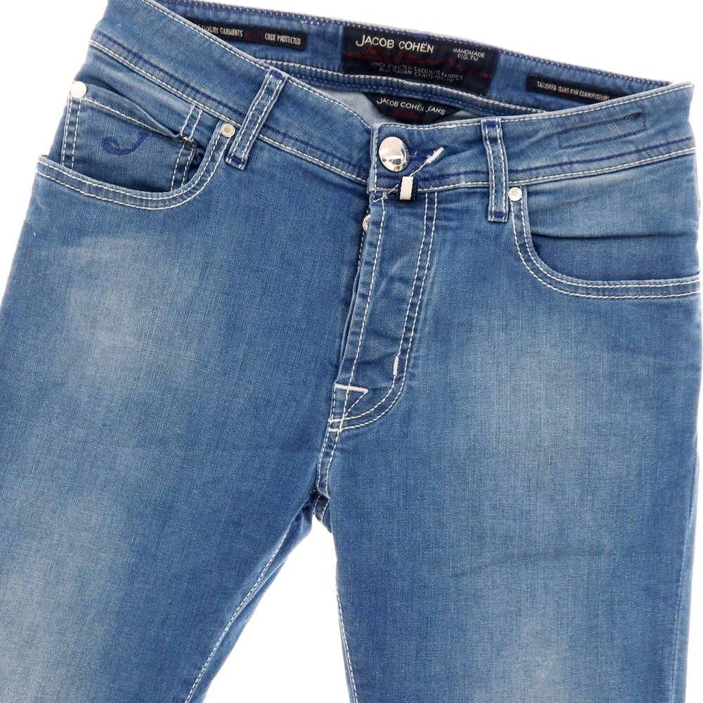 【中古】ヤコブコーエン JACOB COHEN J688 COMF- ストレッチ コットンポリエステル デニムパンツ ブルー【サイズ30】【 状態ランクB 】【 メンズ 】