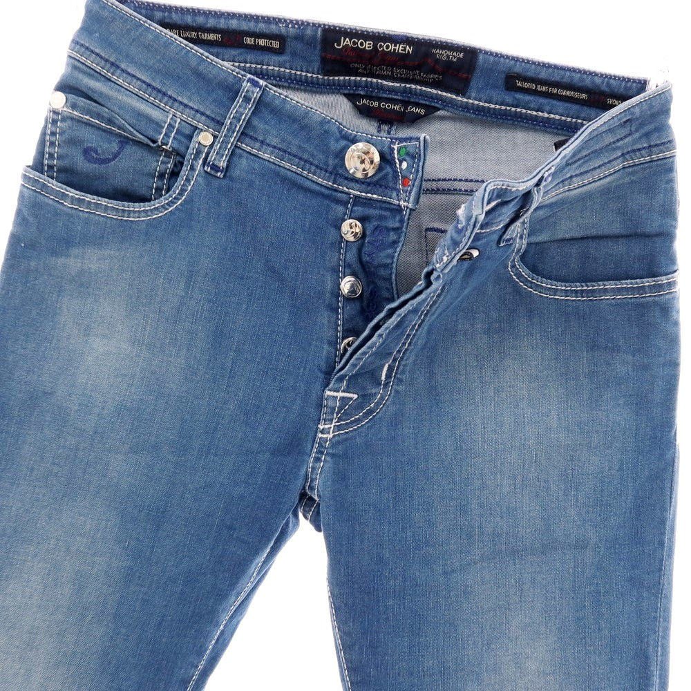 【中古】ヤコブコーエン JACOB COHEN J688 COMF- ストレッチ コットンポリエステル デニムパンツ ブルー【サイズ30】【 状態ランクB 】【 メンズ 】