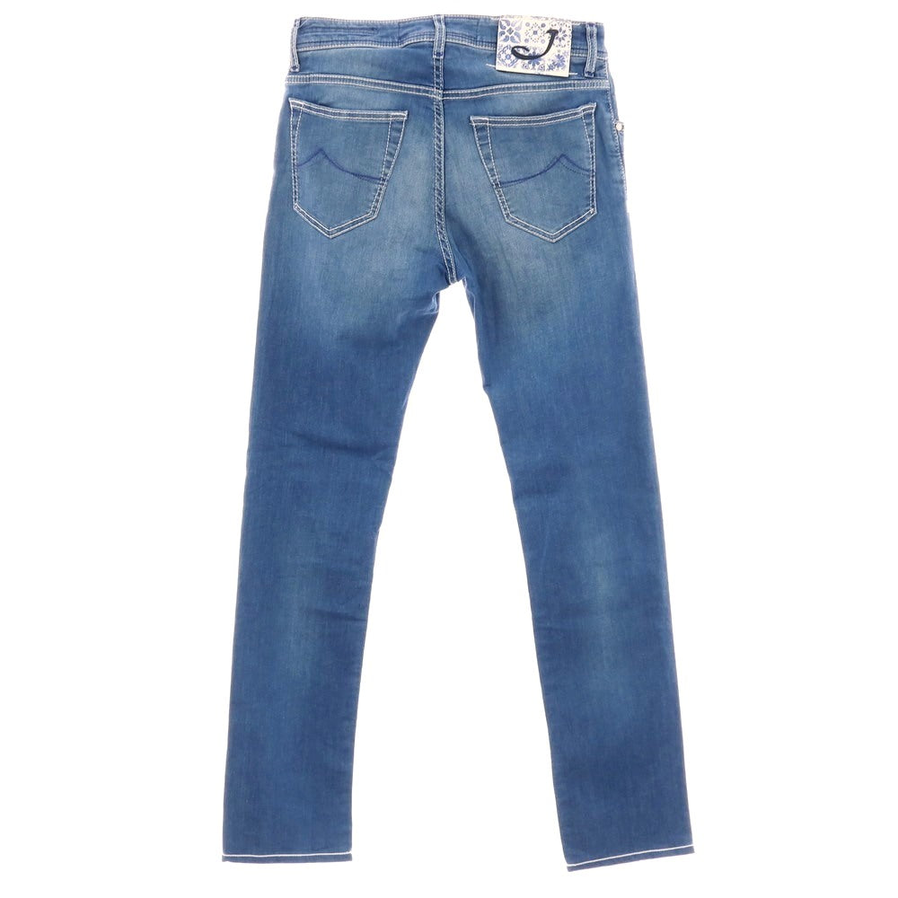 【中古】ヤコブコーエン JACOB COHEN J688 COMF- ストレッチ コットンポリエステル デニムパンツ ブルー【サイズ30】【 状態ランクB 】【 メンズ 】