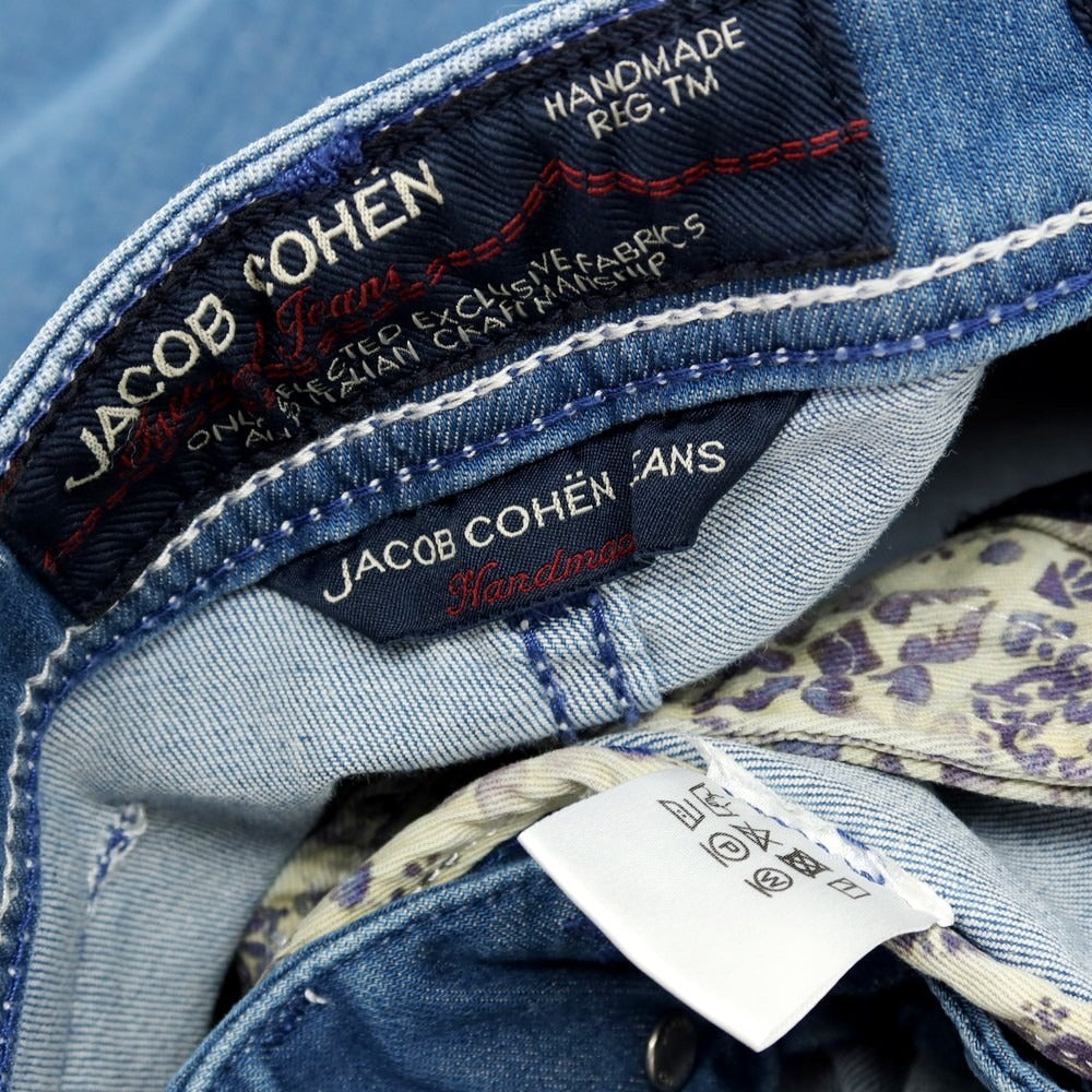 【中古】ヤコブコーエン JACOB COHEN J688 COMF- ストレッチ コットンポリエステル デニムパンツ ブルー【サイズ30】【 状態ランクB 】【 メンズ 】