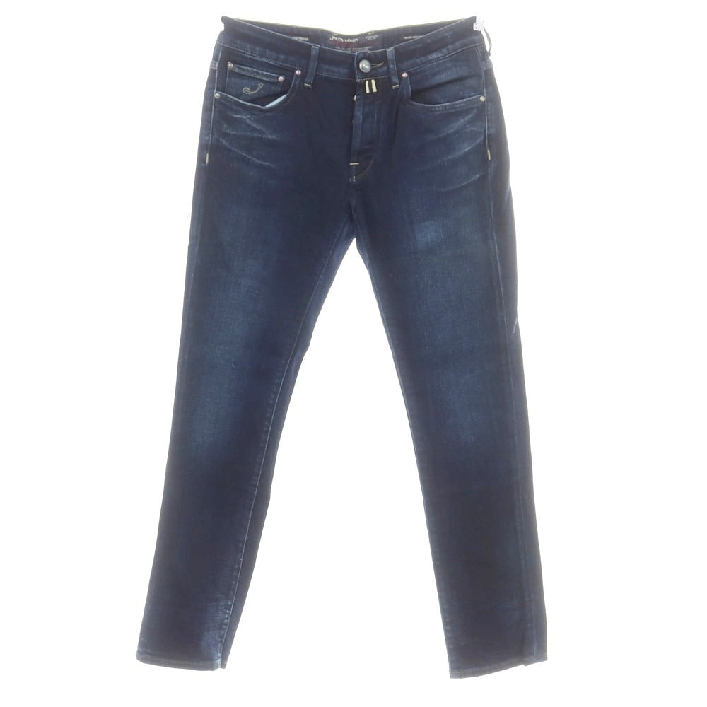 【中古】ヤコブコーエン JACOB COHEN BUDDY COMFORT ストレッチ デニムパンツ ジーンズ ネイビー【 32 】【 状態ランクB 】【 メンズ 】