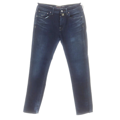 【中古】ヤコブコーエン JACOB COHEN BUDDY COMFORT ストレッチ デニムパンツ ジーンズ ネイビー【 32 】【 状態ランクB 】【 メンズ 】