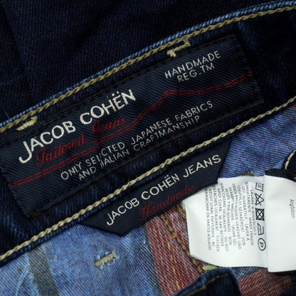 【中古】ヤコブコーエン JACOB COHEN BUDDY COMFORT ストレッチ デニムパンツ ジーンズ ネイビー【 32 】【 状態ランクB 】【 メンズ 】