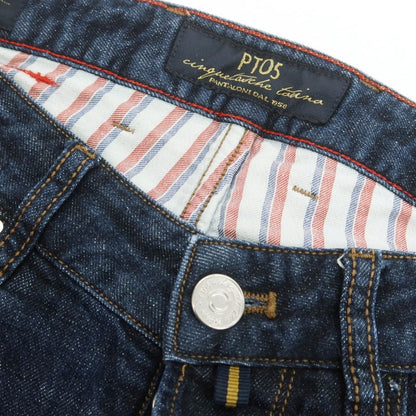 【中古】ピーティーゼロチンクエ PT05 ストレッチ コットン ジーンズ デニムパンツ ネイビー【 30 】【 状態ランクB 】【 メンズ 】