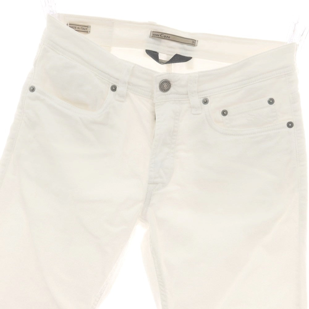 【中古】シビリア SIVIGLIA Core ストレッチ コットン デニムパンツ ホワイト【 31 】【 状態ランクB 】【 メンズ 】
