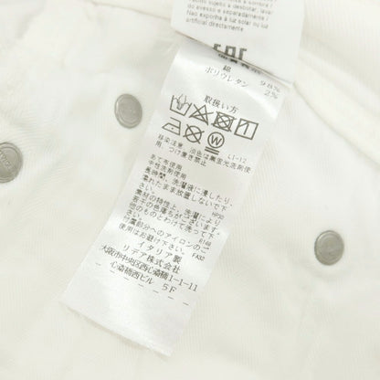 【中古】シビリア SIVIGLIA Core ストレッチ コットン デニムパンツ ホワイト【 31 】【 状態ランクB 】【 メンズ 】