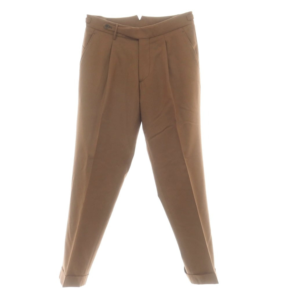 【中古】ベルウィッチ BERWICH ウール ドレススラックスパンツ ブラウン【 46 】【 状態ランクB 】【 メンズ 】