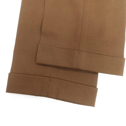 【中古】ベルウィッチ BERWICH ウール ドレススラックスパンツ ブラウン【 46 】【 状態ランクB 】【 メンズ 】