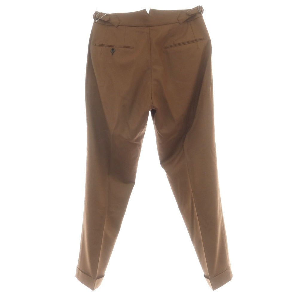 【中古】ベルウィッチ BERWICH ウール ドレススラックスパンツ ブラウン【 46 】【 状態ランクB 】【 メンズ 】