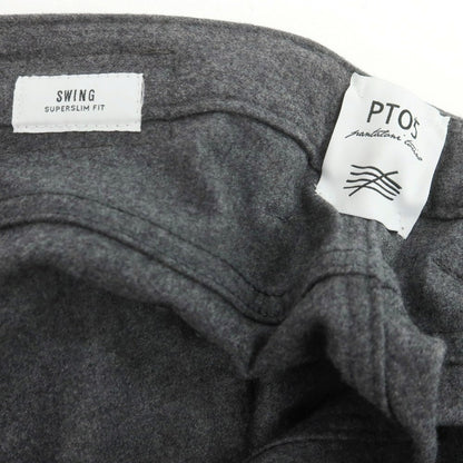 【中古】ピーティーゼロチンクエ PT05 SWING ストレッチ ウール 5ポケットパンツ グレー【 34 】【 状態ランクA 】【 メンズ 】