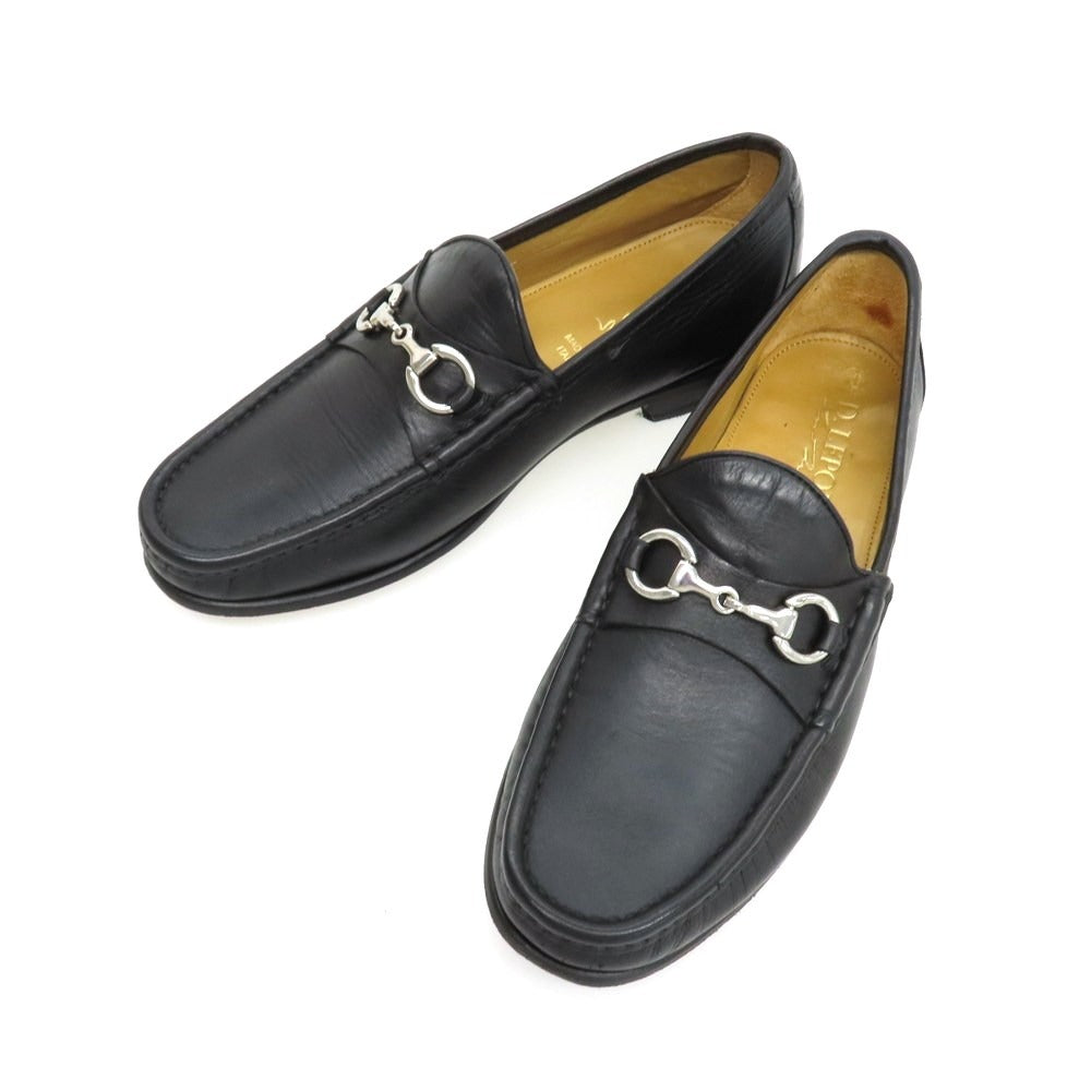 【中古】ダニエル レポリ DANIELE LEPORI モカシンビットローファー ブラック【 42 】【 状態ランクC 】【 メンズ 】
