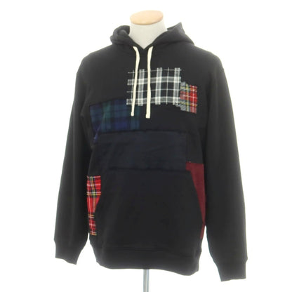 【中古】【未使用】ジュンヤワタナベ マン JUNYA WATANABE MAN × REIGNING CHAMP 2025年春夏 コットン パーカー ブラック【 S 】【 状態ランクS 】【 メンズ 】