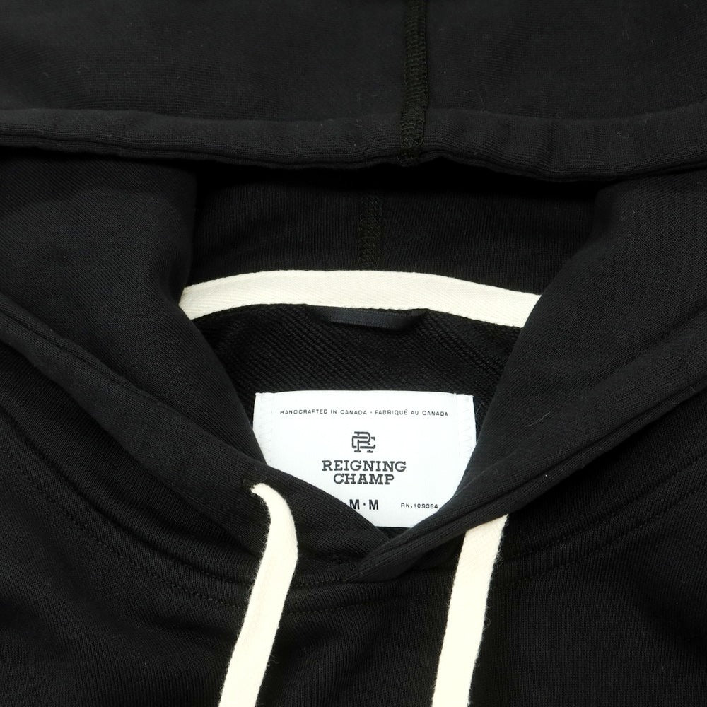 【中古】【未使用】ジュンヤワタナベ マン JUNYA WATANABE MAN × REIGNING CHAMP 2025年春夏 コットン パーカー ブラック【 S 】【 状態ランクS 】【 メンズ 】