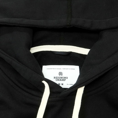 【中古】【未使用】ジュンヤワタナベ マン JUNYA WATANABE MAN × REIGNING CHAMP 2025年春夏 コットン パーカー ブラック【 S 】【 状態ランクS 】【 メンズ 】