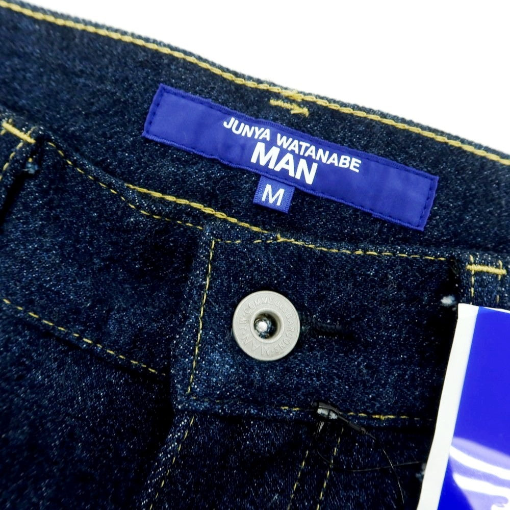 【中古】ジュンヤワタナベ マン JUNYA WATANABE MAN 2025年春夏 コットン ジーンズ デニムパンツ ネイビー【 M 】【 状態ランクA 】【 メンズ 】