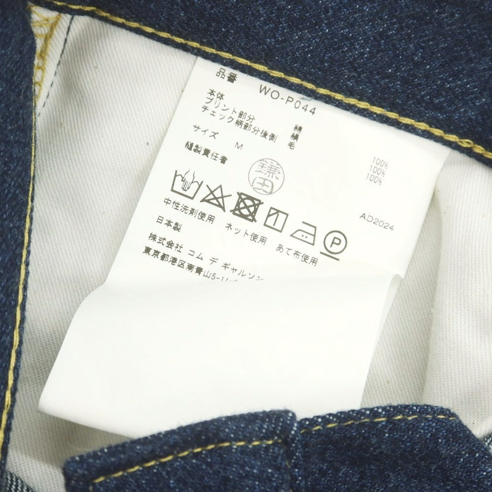 【中古】ジュンヤワタナベ マン JUNYA WATANABE MAN 2025年春夏 コットン ジーンズ デニムパンツ ネイビー【サイズM】【 状態ランクA 】【 メンズ 】 [CPD]