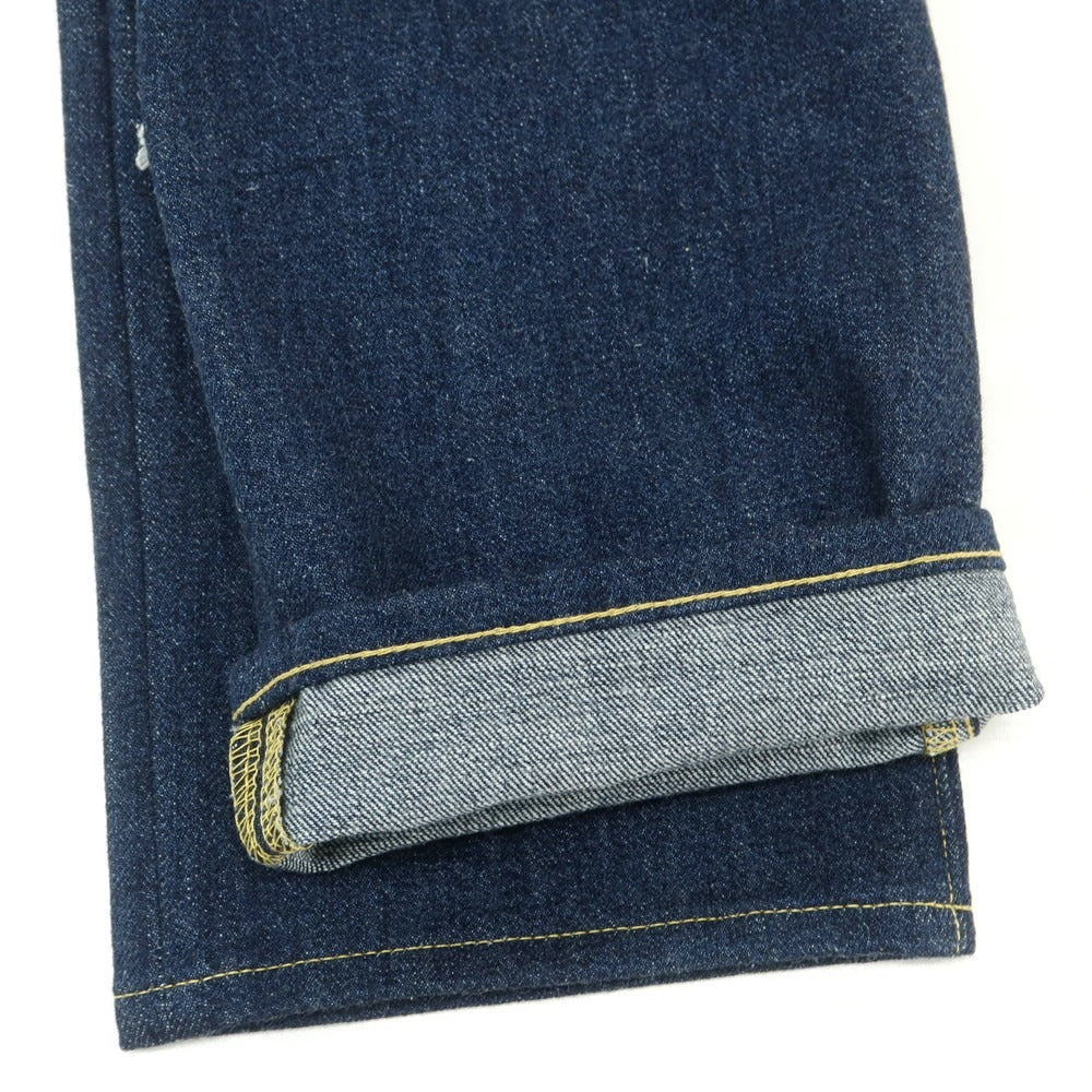 【中古】ジュンヤワタナベ マン JUNYA WATANABE MAN 2025年春夏 シルクスカーフ パッチワーク デニムパンツ ジーンズ ネイビー【サイズXS】【 状態ランクA 】【 メンズ 】 [CPD]