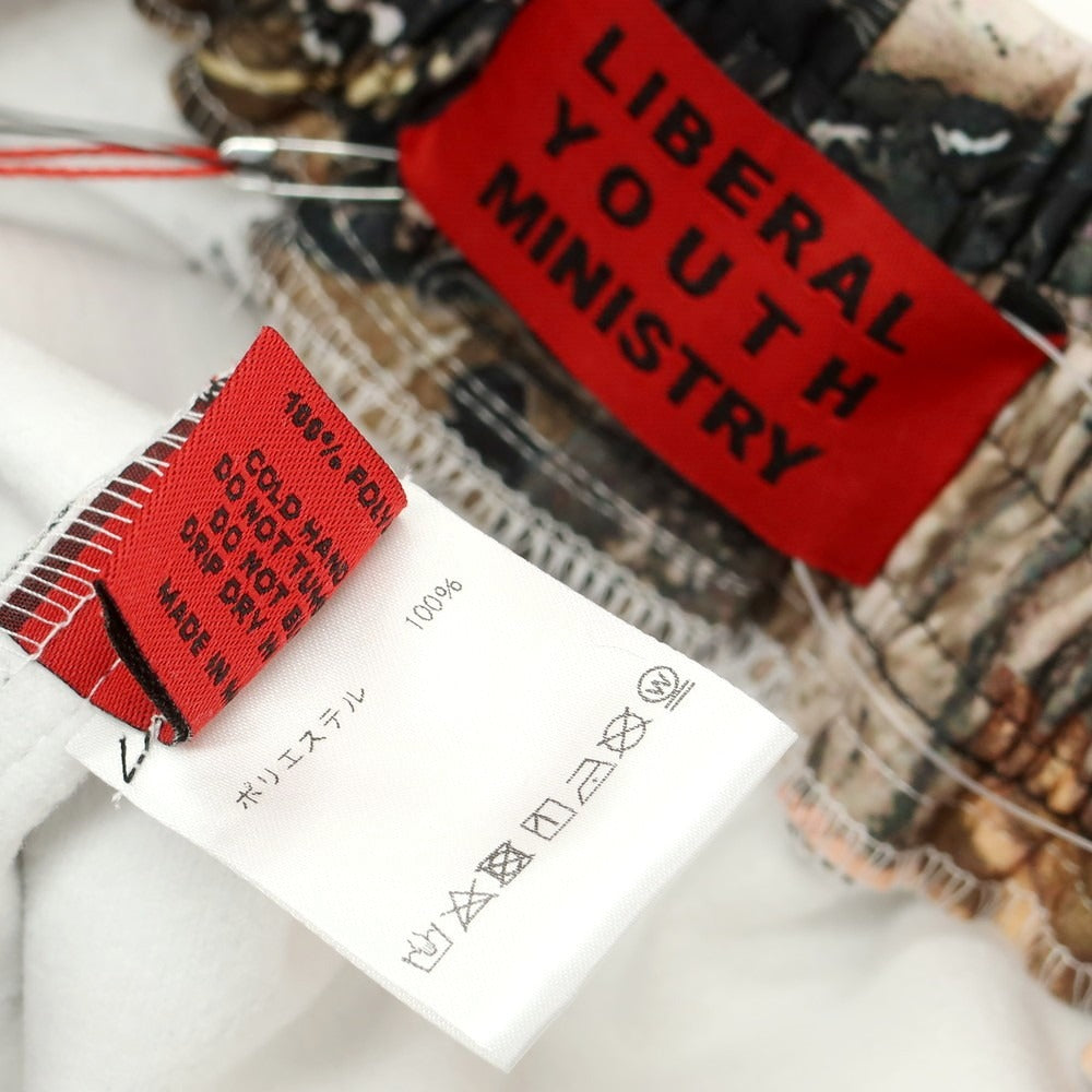 【中古】リベラル ユース ミニストリー Liberal Youth Ministry ポリエステル イージーパンツ ブラウン系【 L 】【 状態ランクA 】【 メンズ 】