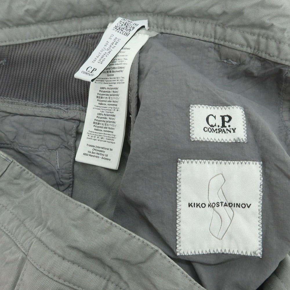 【中古】キココスタディノフ KIKO KOSTADINOV × C.P. COMPANY コットン カーゴパンツ グレー【 M 】【 状態ランクA 】【 メンズ 】